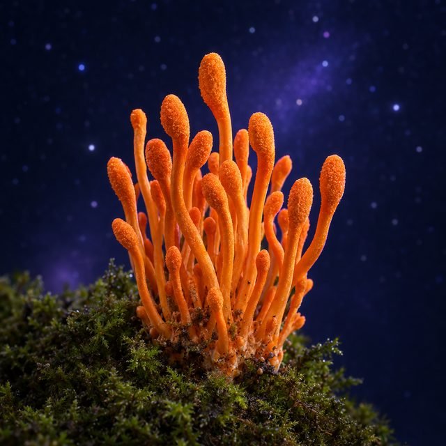 Cordyceps mushroom
